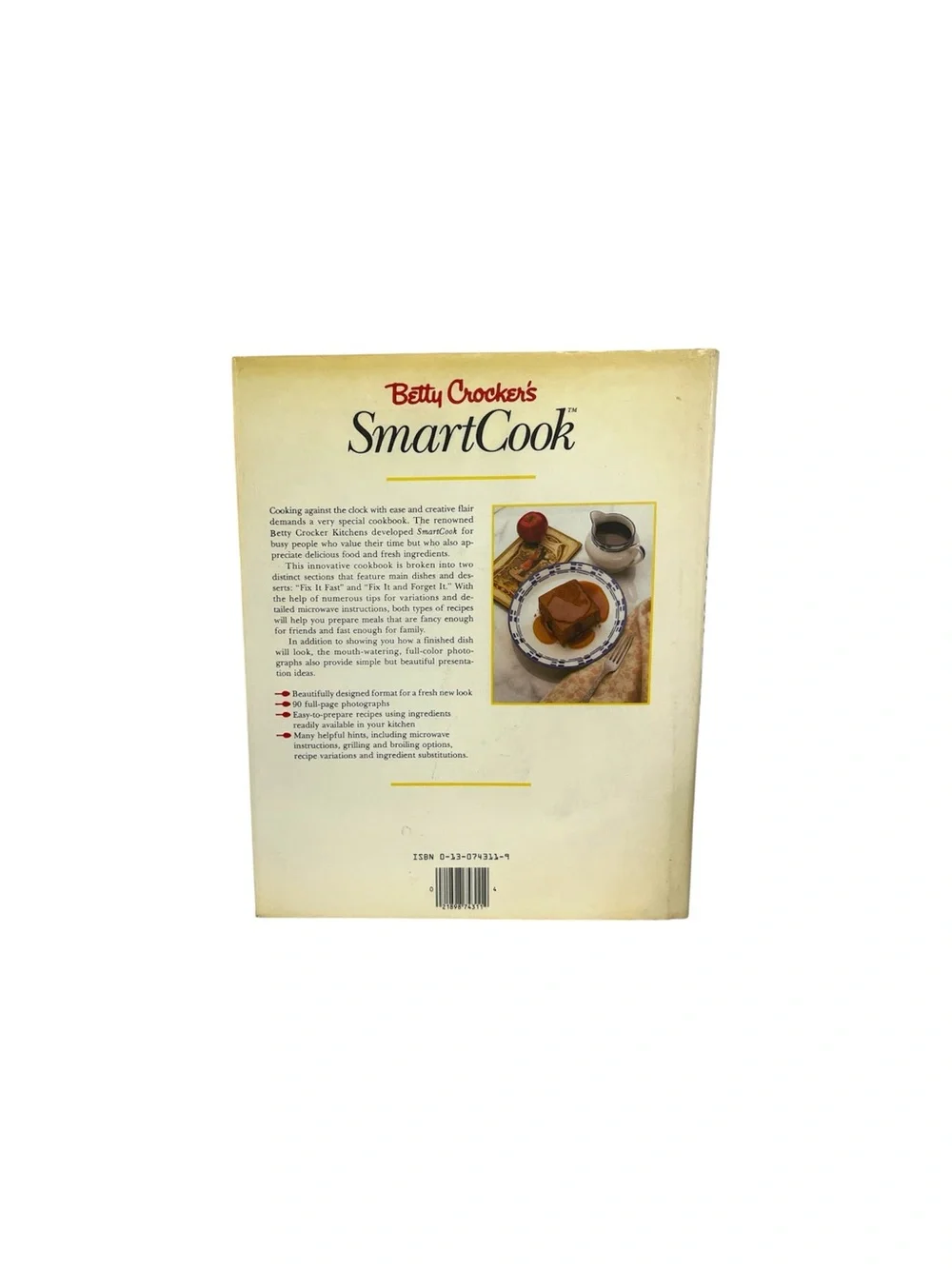 Betty Crockers Smartcook: The Essential Everyday Cookbook 1988 HC 1st Edition DJ